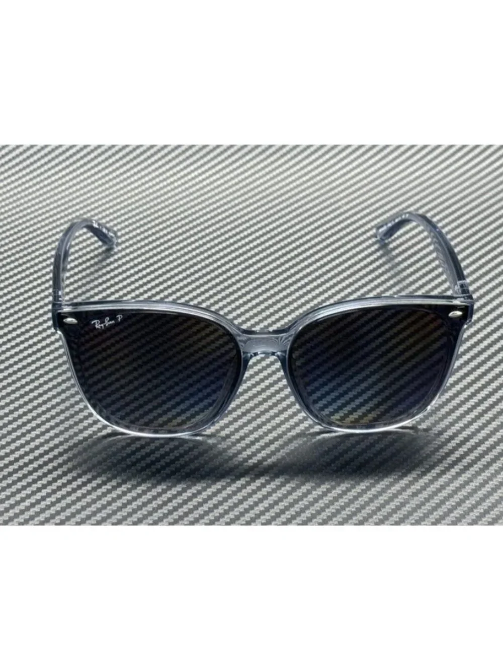 New Ray-Ban Men Transparent Blue Sunglasses 65-15-145